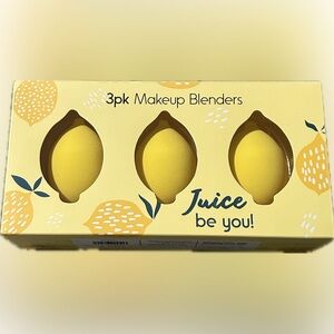 Reusable Lemon Makeup Blenders Sponges | Pack of 3 | NWT